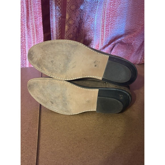 LAREDO Western Cowboy Boots Womens 8 Brown Leather Embroidered Pull On - Picture 5 of 7